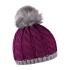 Andrea Bobble Hat berry/sand