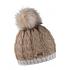 Andrea Bobble Hat cappuchino/sand