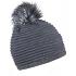 Blanka Bobble Hat sparkling silver