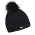 Blanka Bobble Hat sparkling black