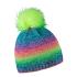 Karla Bobble Hat rainbow dream