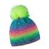 Karla Bobble Hat rainbow dream