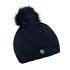 Marta Bobble Hat black pearl