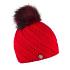 Marta Bobble Hat nightfire red