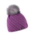 Marta Bobble Hat party plum