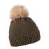 Eva Bobble Hat olive