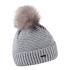 Eva Bobble Hat classic stone