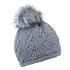 Natalie Bobble Hat dark stone