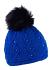 Natalie Bobble Hat blue pearl