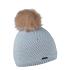 Sigrid Bobble Hat dusky  	skye blue