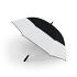 Nimbus Contrast Twin Canopy Umbrella White/Black