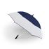 Nimbus Contrast Twin Canopy Umbrella White/Navy