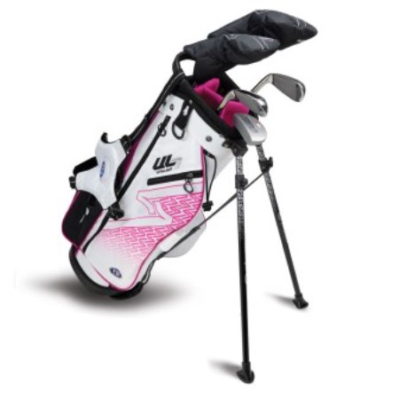 U.S.Kids UL7-48 5 Club Stand Bag Set Pink