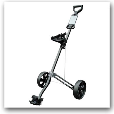 Masters 3 Series Aluminium Golf Trolley-Black Masters 3 Series Aluminium Golf Trolley-Black