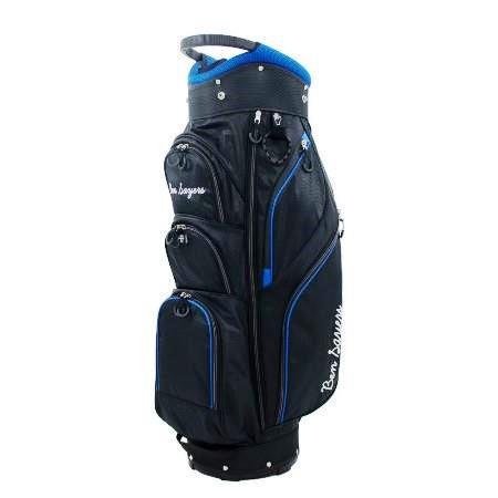 Ben Sayers DLX Cart Bag-Black/Blue
