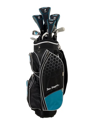 Ben Sayers M8 Ladies Cart Bag Set 1 Inch Longer All Graphite 