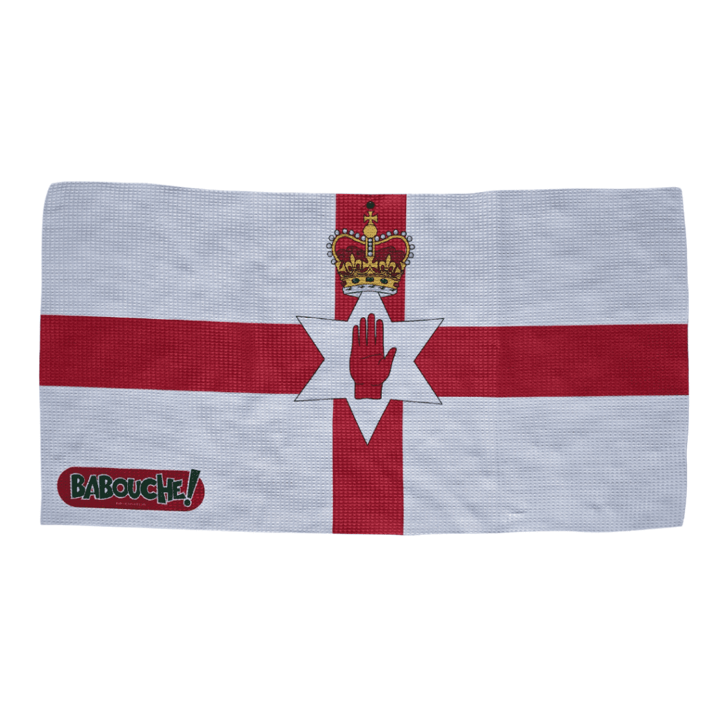 Babouche Northern Ireland Golf Towel  