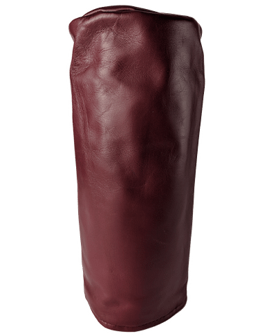 Babouche Oxblood Leather Head Cover Babouche Oxblood Leather Head Cover