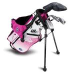 U.S.Kids UL7-45 4 Club Stand Bag Set Pink