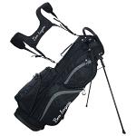 Ben Sayers Deluxe Stand Bag- Black/Grey