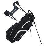 Ben Sayers Deluxe Stand Bag- Black/White