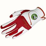 CopperTech Mens Golf Glove White/Red